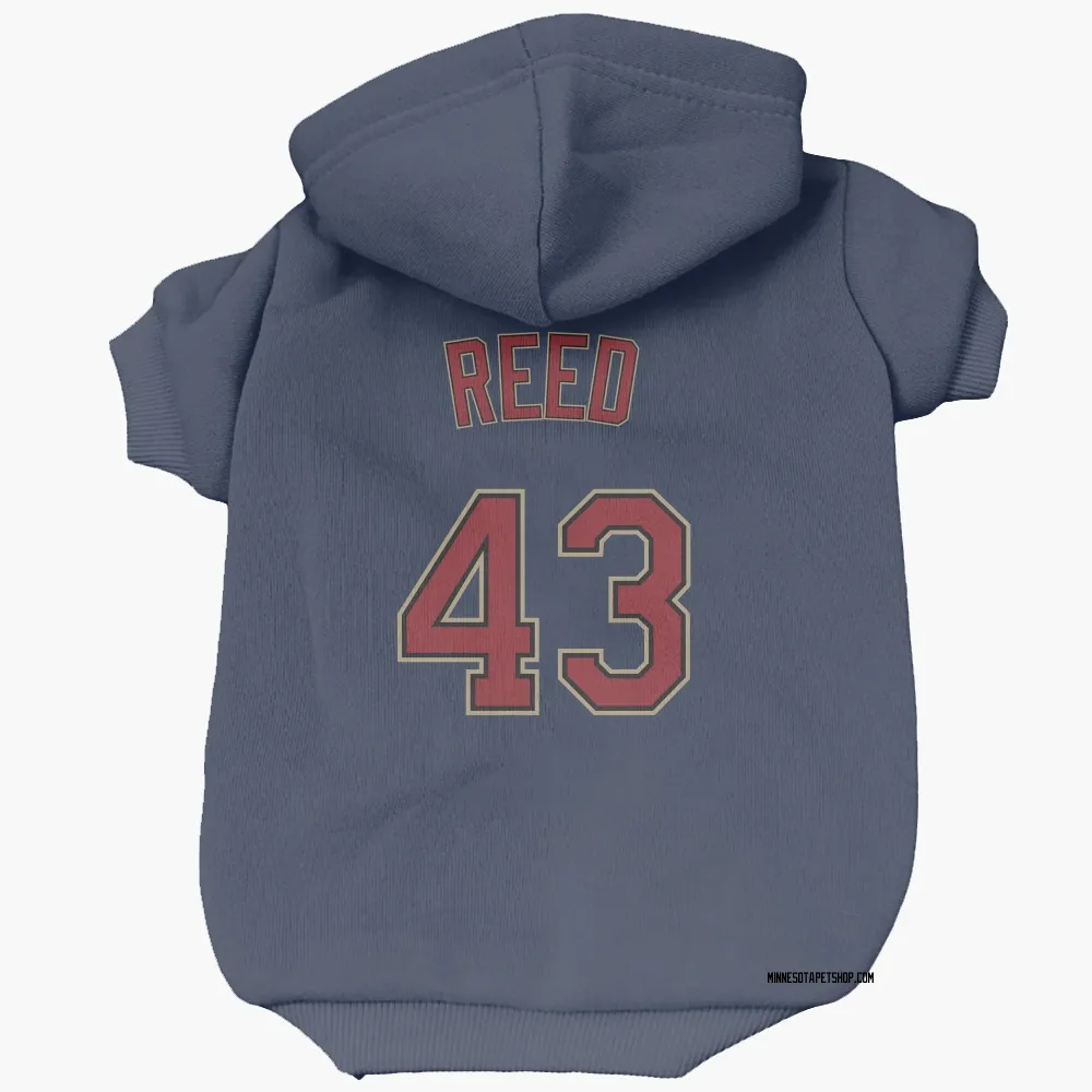 Minnesota Twins Addison Reed Navy Pet Hoodie for Dog & Cat
