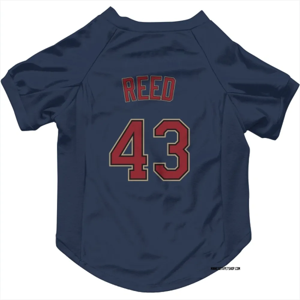 Minnesota Twins Addison Reed Navy Pet Jersey for Dog & Cat