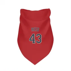 Minnesota Twins Addison Reed Red Pet Bandana for Dog & Cat
