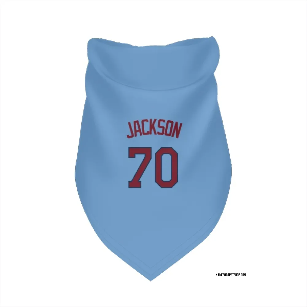 Minnesota Twins Alex Jackson Light Blue Pet Bandana for Dog & Cat