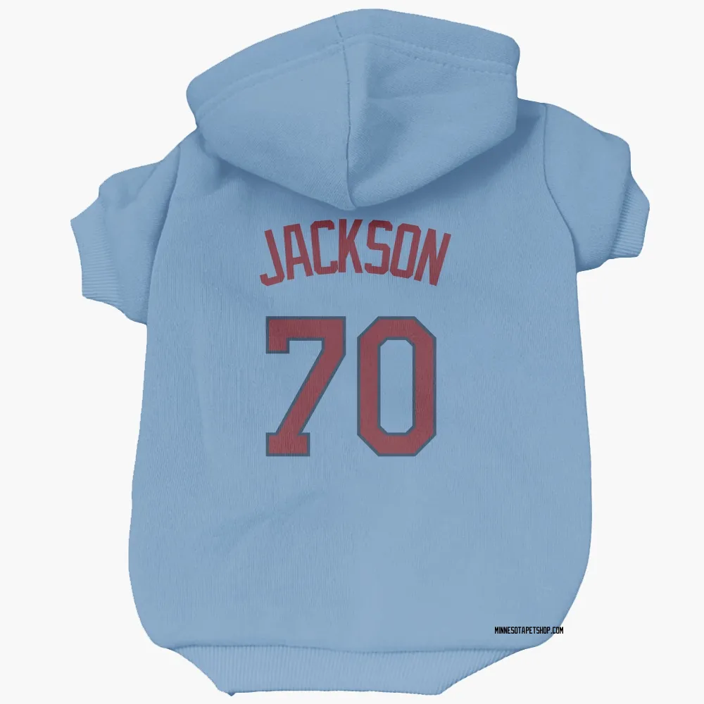 Minnesota Twins Alex Jackson Light Blue Pet Hoodie for Dog & Cat