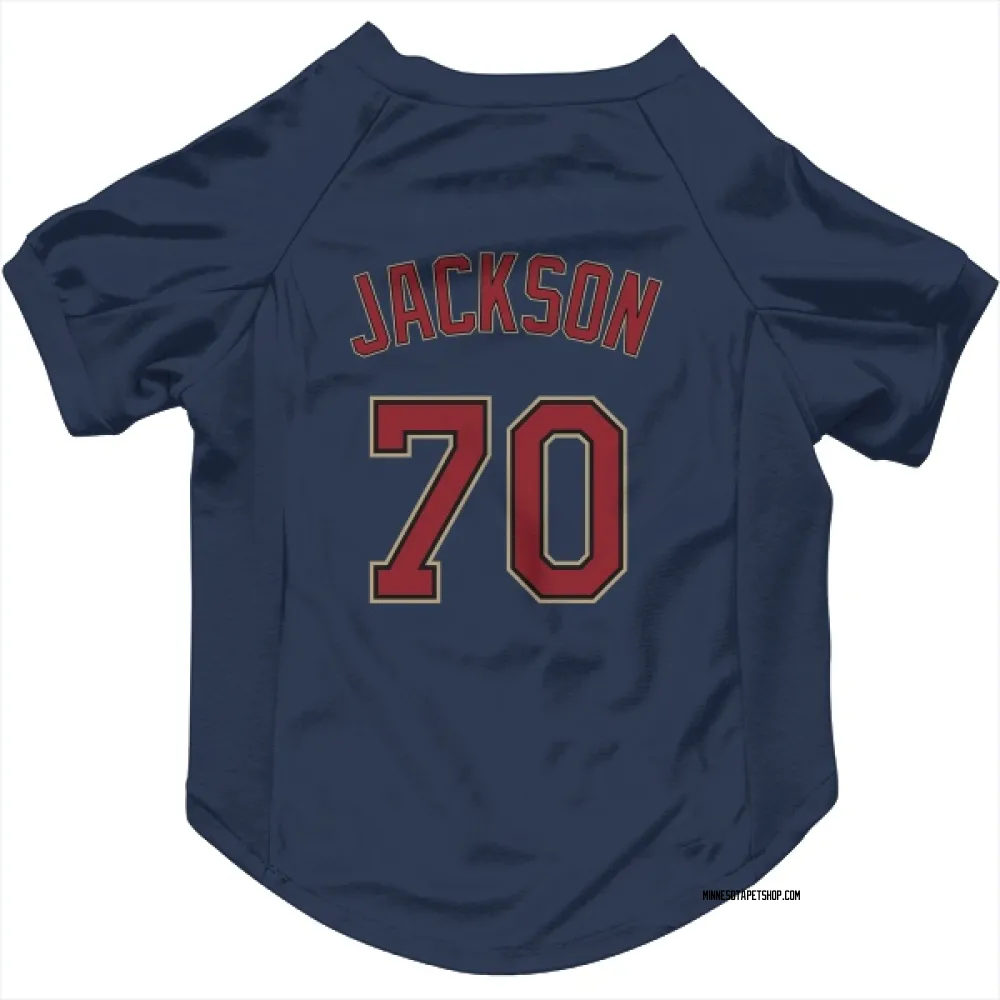 Minnesota Twins Alex Jackson Navy Pet Jersey for Dog & Cat