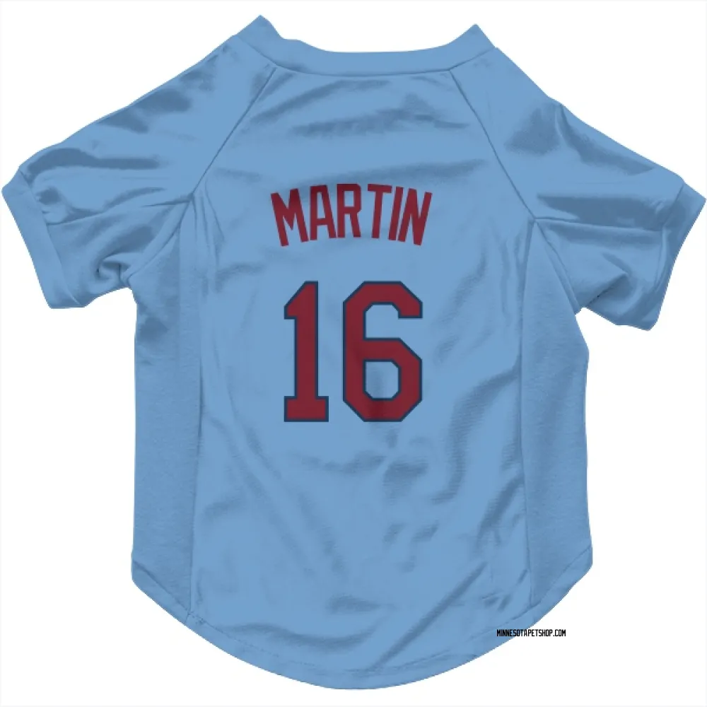 Minnesota Twins Austin Martin Light Blue Pet Jersey for Dog & Cat