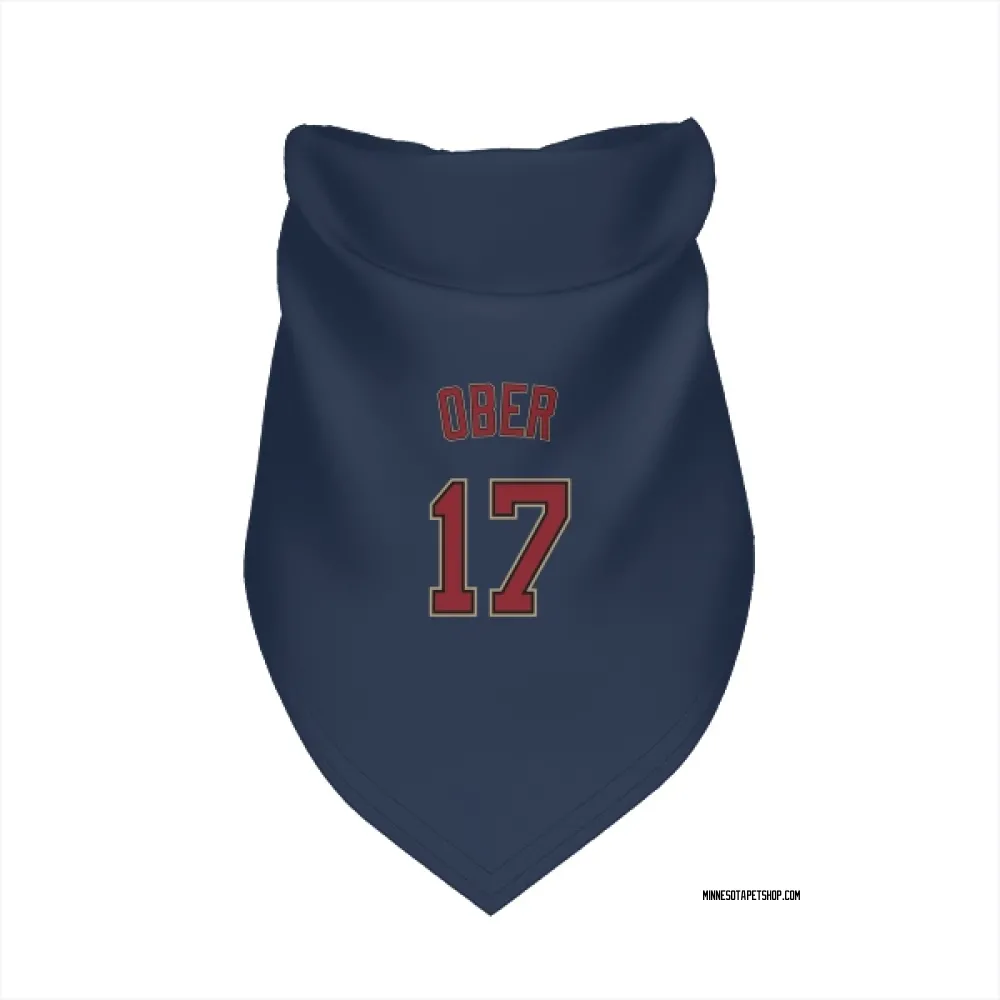 Minnesota Twins Bailey Ober Navy Pet Bandana for Dog & Cat