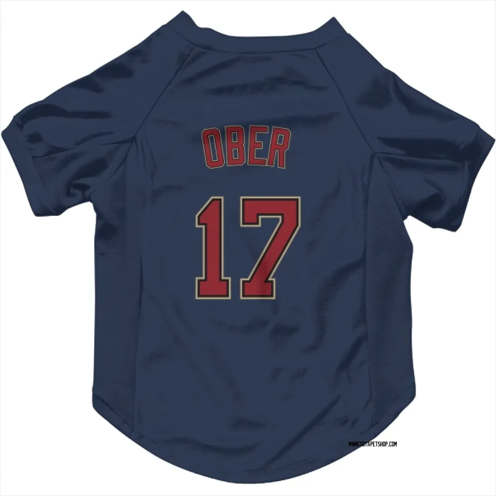 Minnesota Twins Bailey Ober Navy Pet Jersey for Dog & Cat