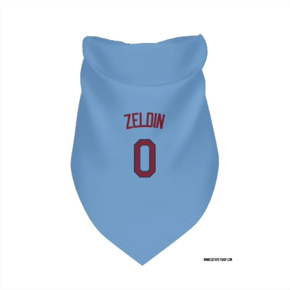 Minnesota Twins Brian Zeldin Light Blue Pet Bandana for Dog & Cat