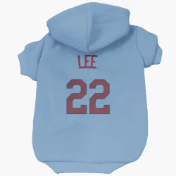 Minnesota Twins Brooks Lee Light Blue Pet Hoodie for Dog & Cat