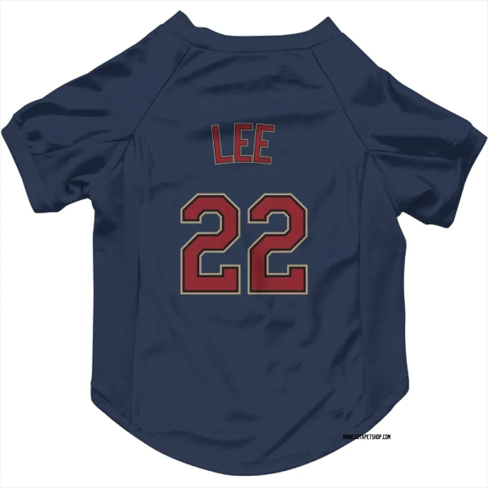 Minnesota Twins Brooks Lee Navy Pet Jersey for Dog & Cat
