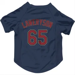 Minnesota Twins Cody Laweryson Navy Pet Jersey for Dog & Cat