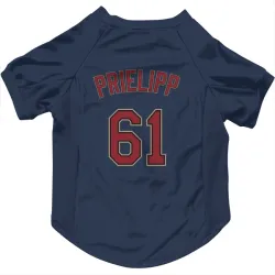 Minnesota Twins Connor Prielipp Navy Pet Jersey for Dog & Cat