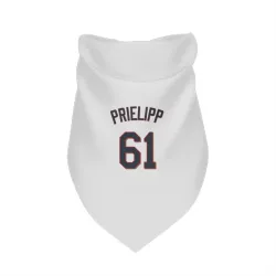 Minnesota Twins Connor Prielipp White Pet Bandana for Dog & Cat