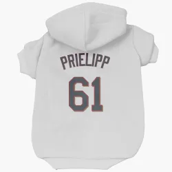 Minnesota Twins Connor Prielipp White Pet Hoodie for Dog & Cat