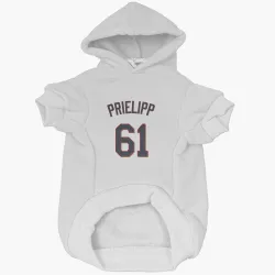 Minnesota Twins Connor Prielipp White Pet Hoodie for Dog & Cat