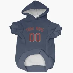Minnesota Twins Custom Navy Pet Hoodie for Dog & Cat