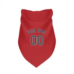 Minnesota Twins Custom Red Pet Bandana for Dog & Cat