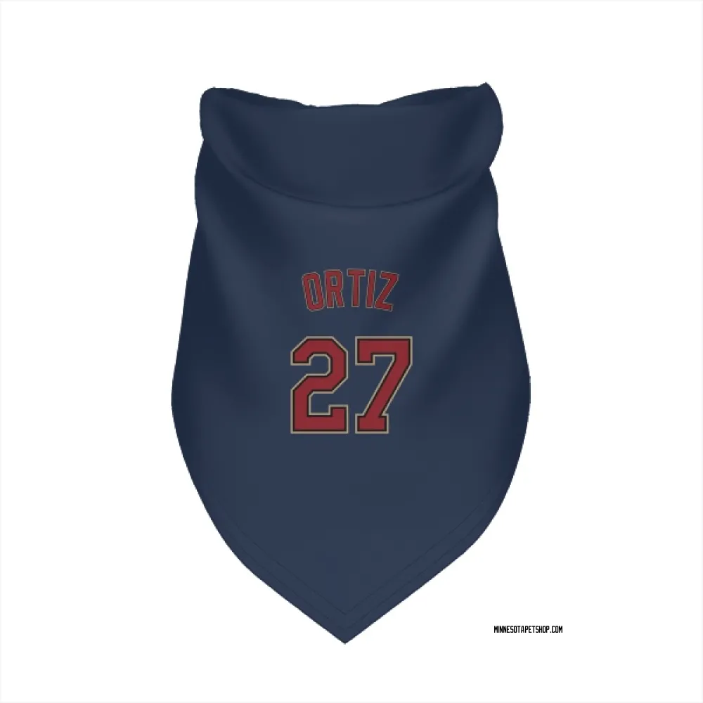 Minnesota Twins David Ortiz Navy Pet Bandana for Dog & Cat