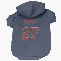 Minnesota Twins David Ortiz Navy Pet Hoodie for Dog & Cat