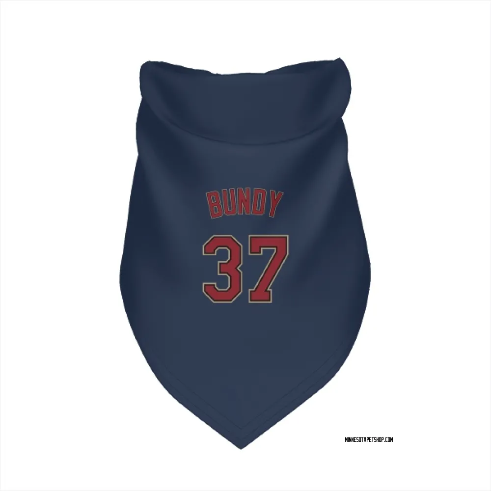 Minnesota Twins Dylan Bundy Navy Pet Bandana for Dog & Cat