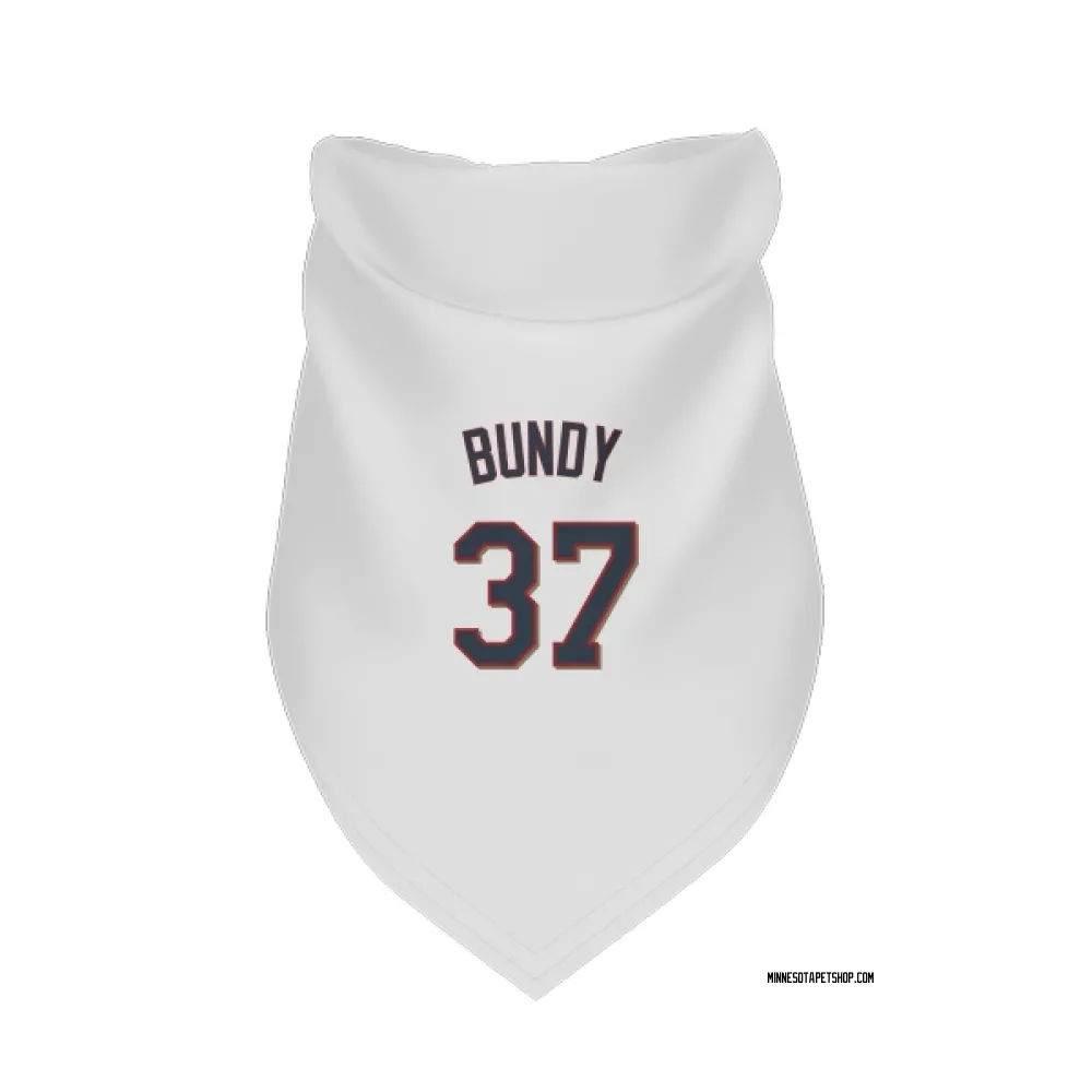 Minnesota Twins Dylan Bundy White Pet Bandana for Dog & Cat