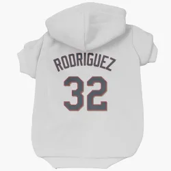Minnesota Twins Emmanuel Rodriguez White Pet Hoodie for Dog & Cat