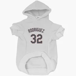 Minnesota Twins Emmanuel Rodriguez White Pet Hoodie for Dog & Cat