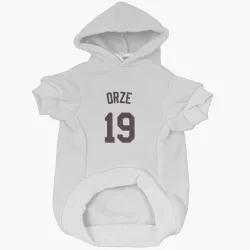 Minnesota Twins Eric Orze White Pet Hoodie for Dog & Cat