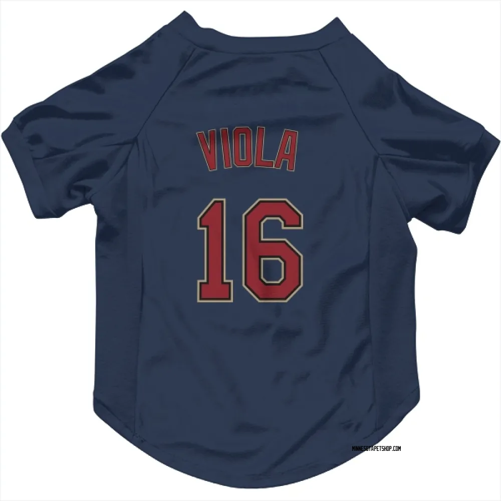 Minnesota Twins Frank Viola Navy Pet Jersey for Dog & Cat