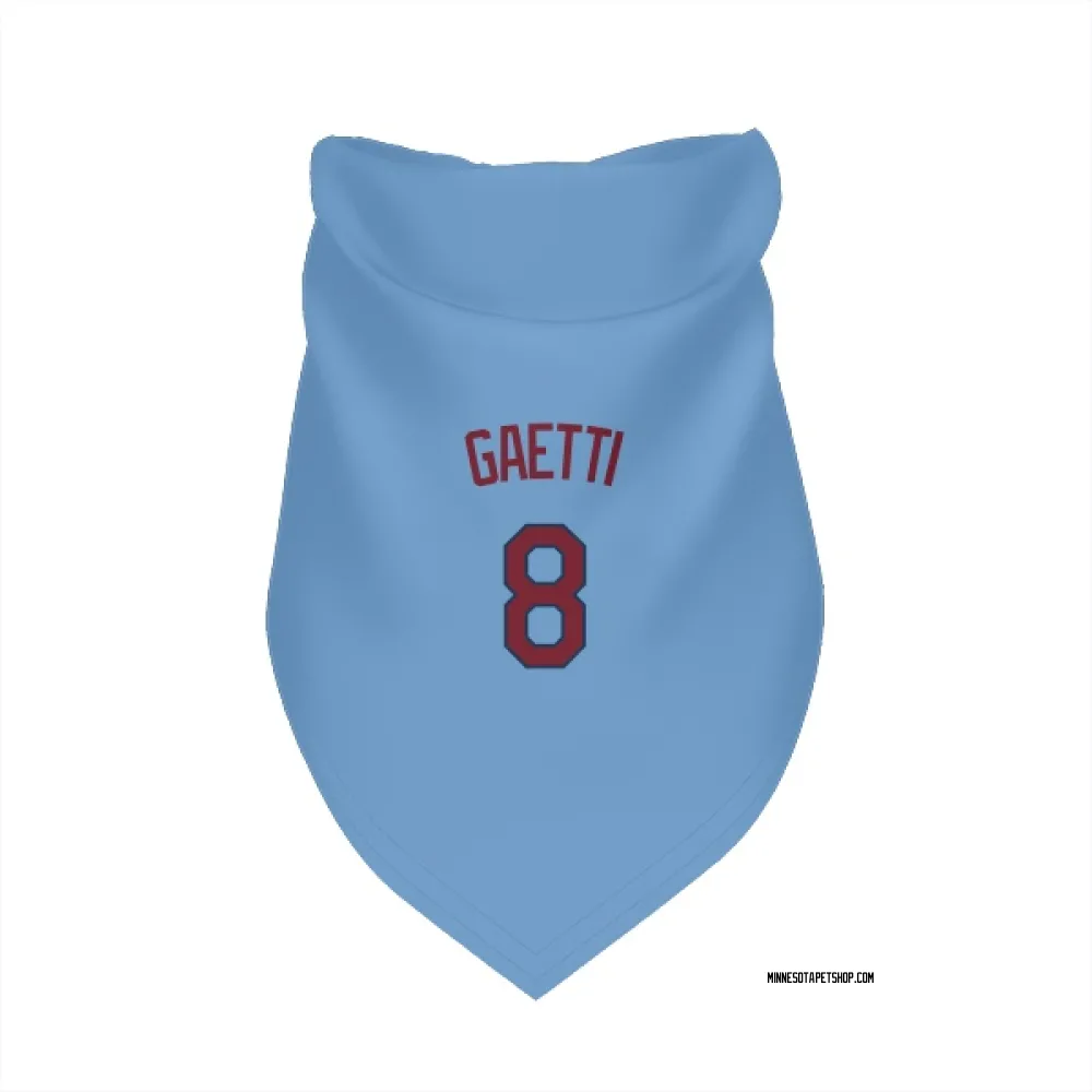 Minnesota Twins Gary Gaetti Light Blue Pet Bandana for Dog & Cat