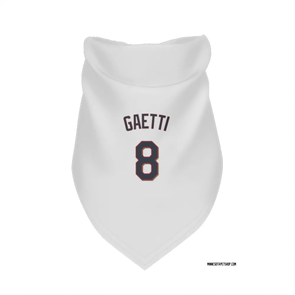 Minnesota Twins Gary Gaetti White Pet Bandana for Dog & Cat