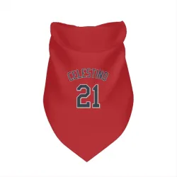 Minnesota Twins Gilberto Celestino Red Pet Bandana for Dog & Cat