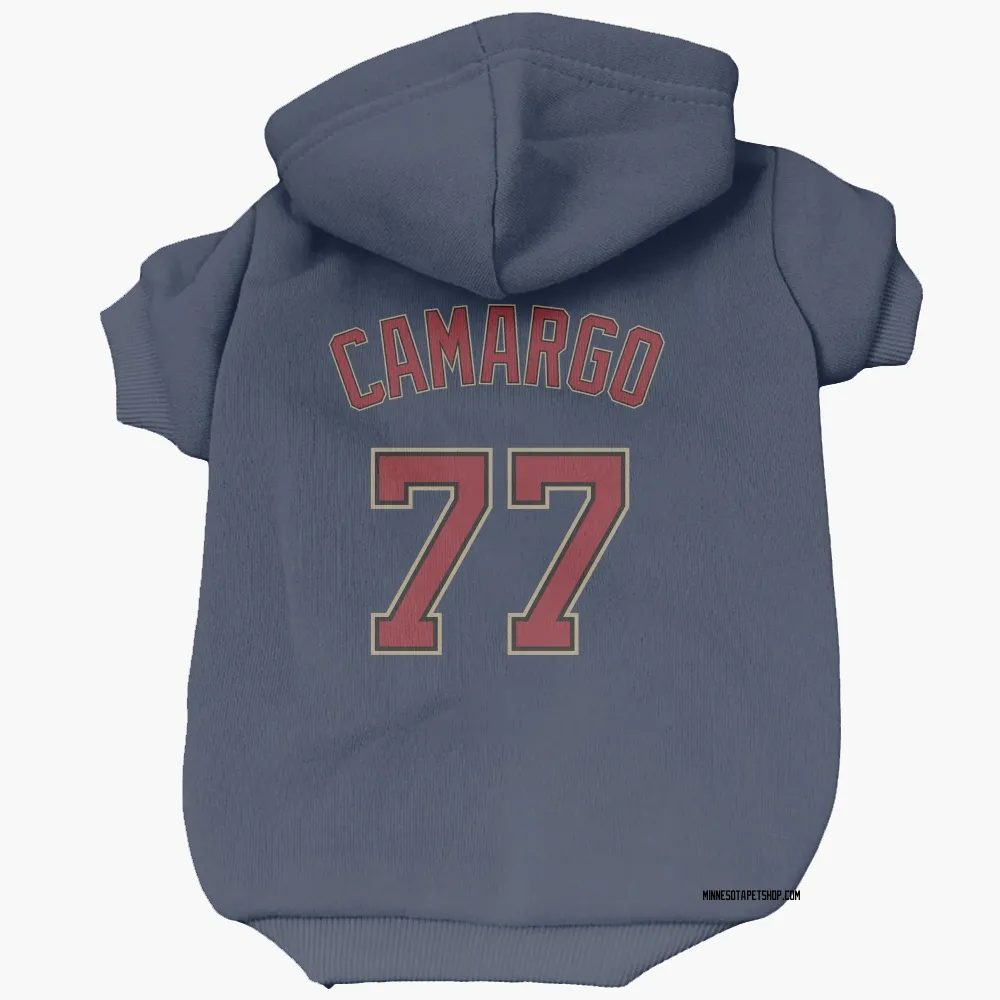 Minnesota Twins Jair Camargo Navy Pet Hoodie for Dog & Cat