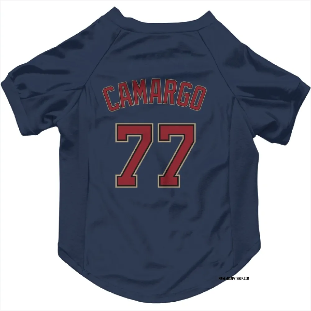 Minnesota Twins Jair Camargo Navy Pet Jersey for Dog & Cat