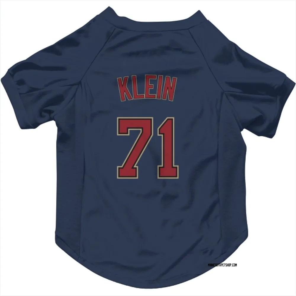 Minnesota Twins John Klein Navy Pet Jersey for Dog & Cat