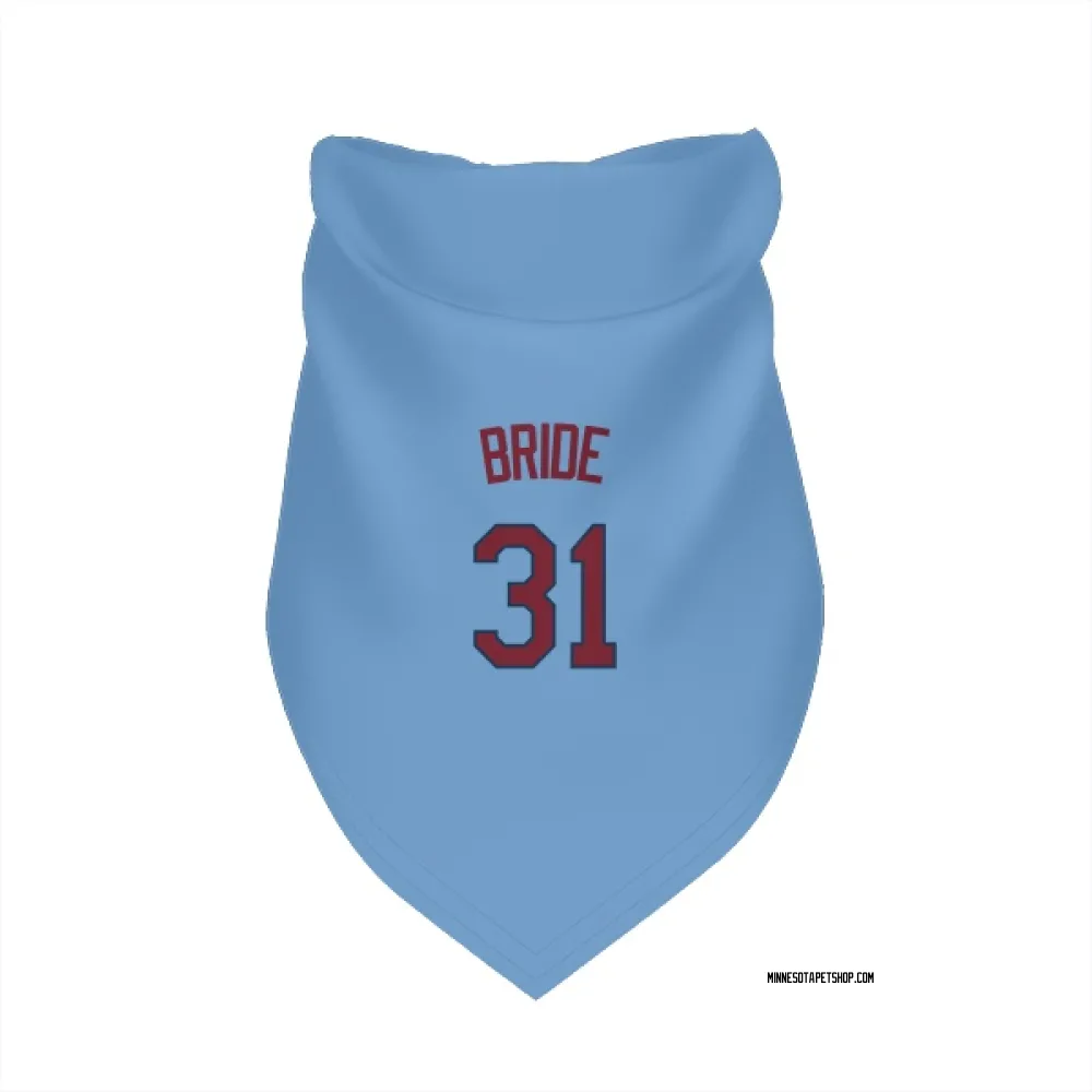 Minnesota Twins Jonah Bride Light Blue Pet Bandana for Dog & Cat