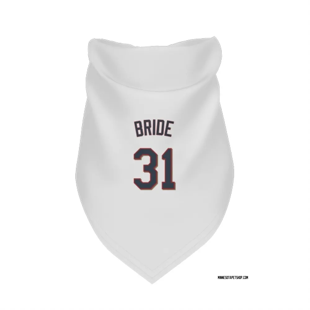 Minnesota Twins Jonah Bride White Pet Bandana for Dog & Cat