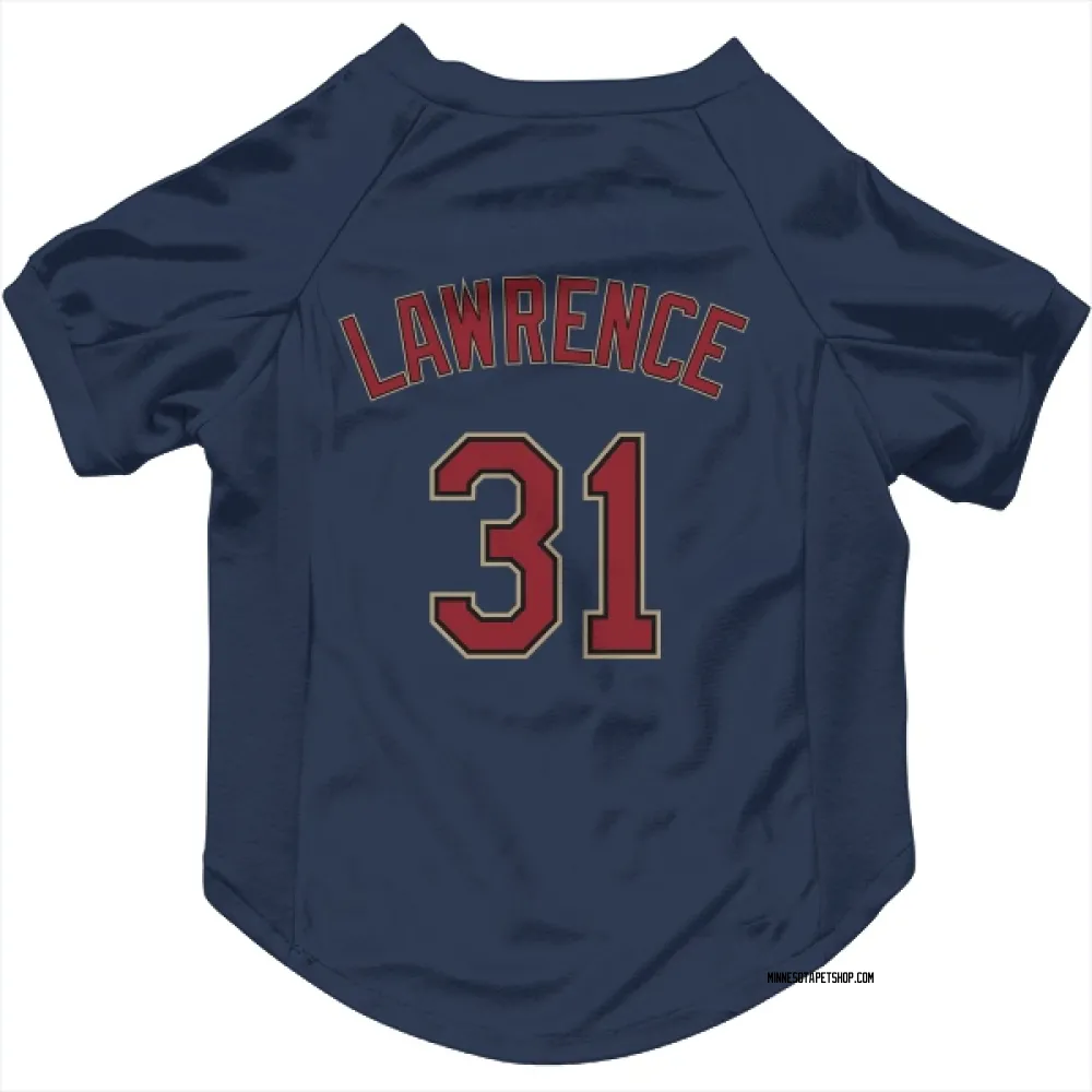 Minnesota Twins Justin Lawrence Navy Pet Jersey for Dog & Cat