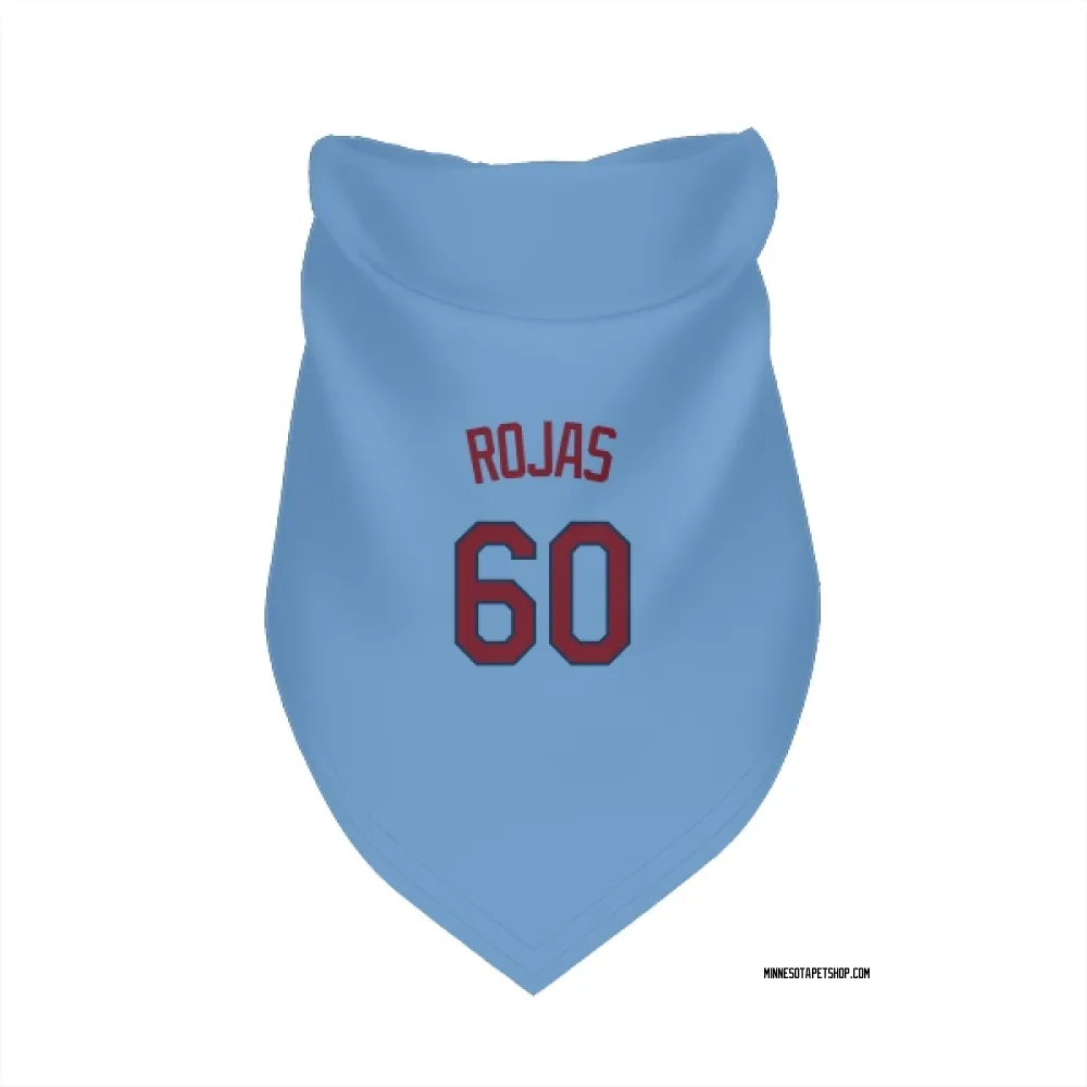 Minnesota Twins Kendry Rojas Light Blue Pet Bandana for Dog & Cat