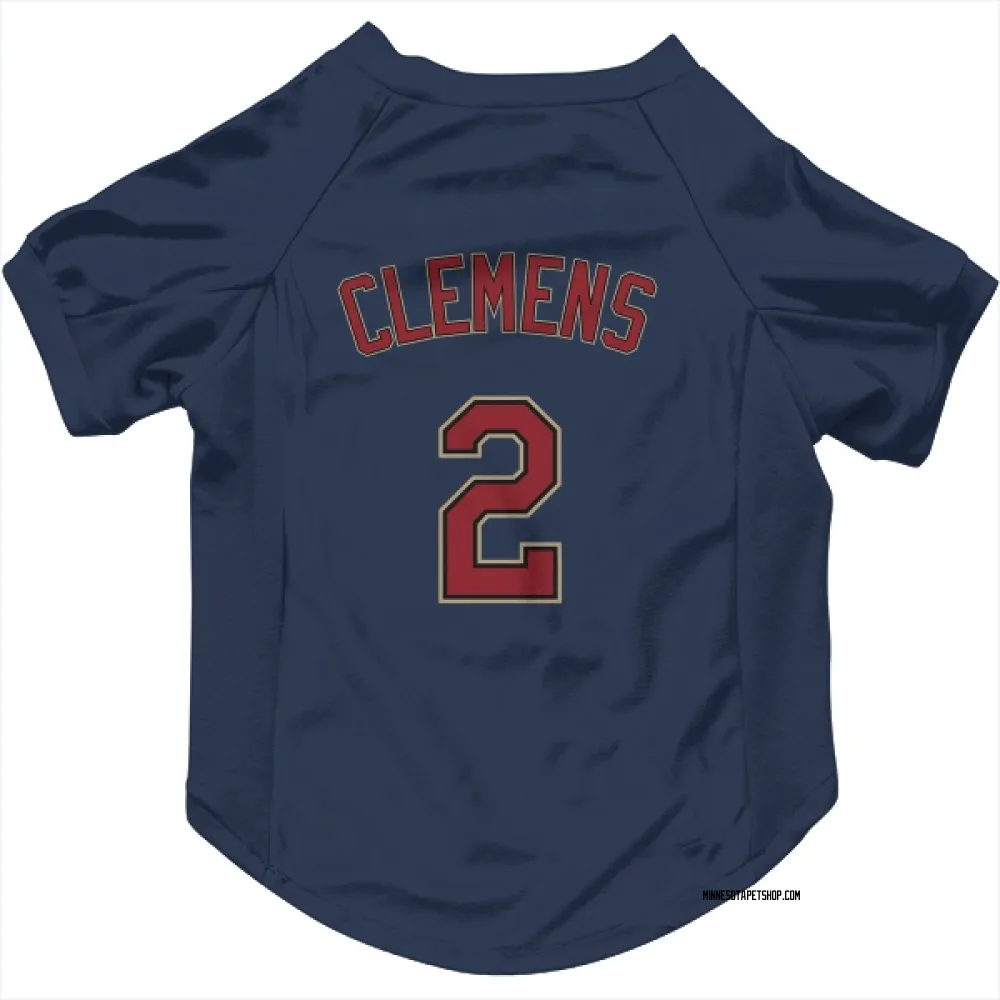 Minnesota Twins Kody Clemens Navy Pet Jersey for Dog & Cat