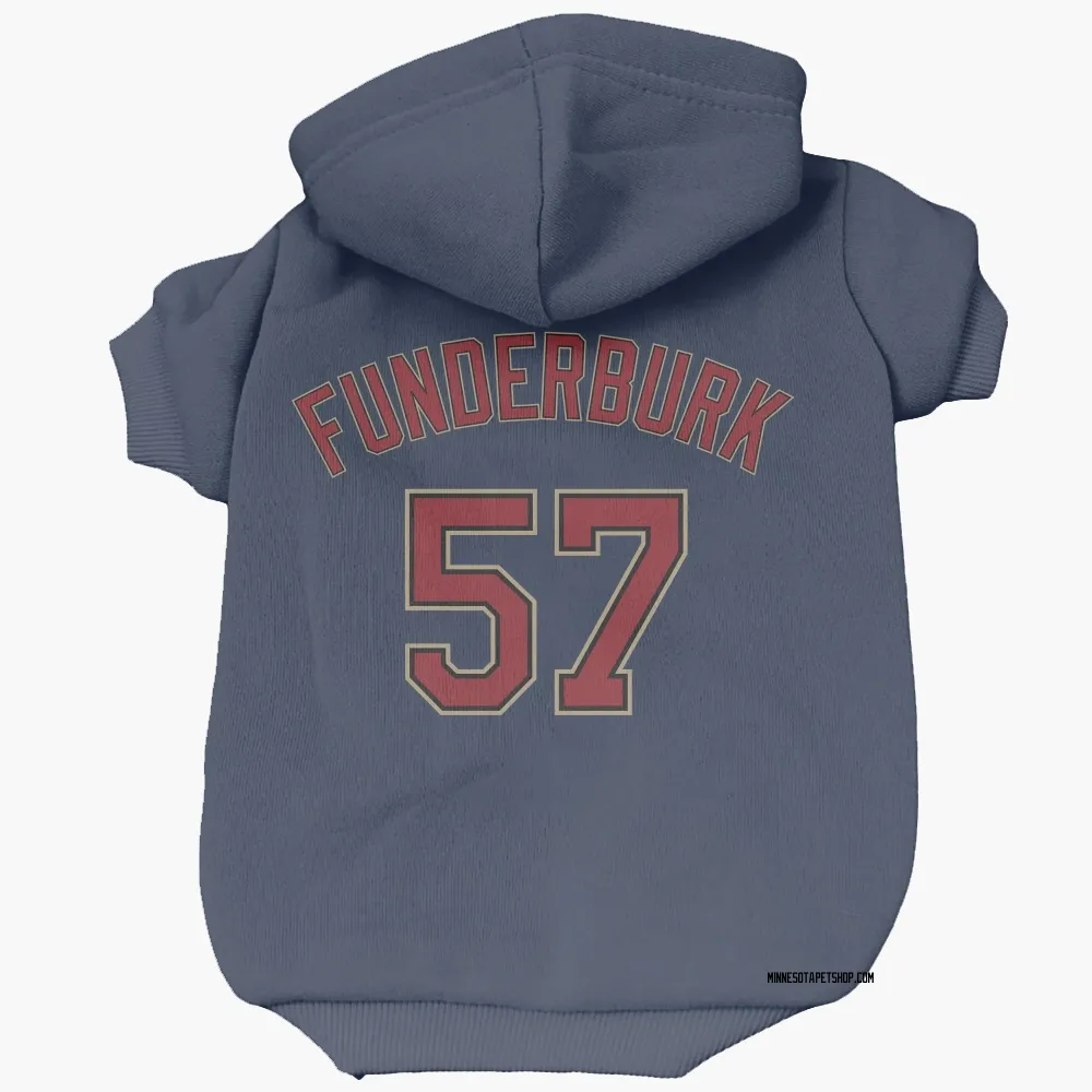 Minnesota Twins Kody Funderburk Navy Pet Hoodie for Dog & Cat