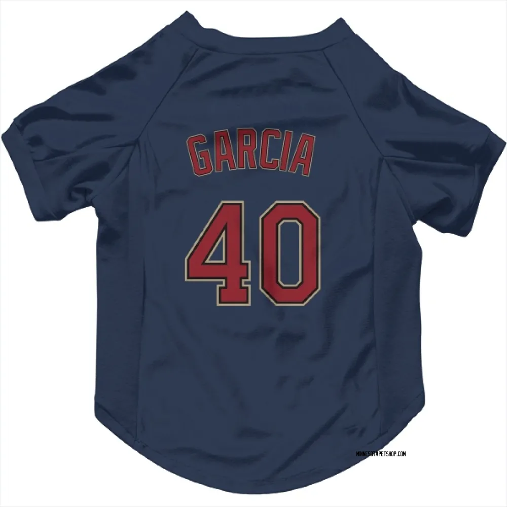 Minnesota Twins Luis Garcia Navy Pet Jersey for Dog & Cat
