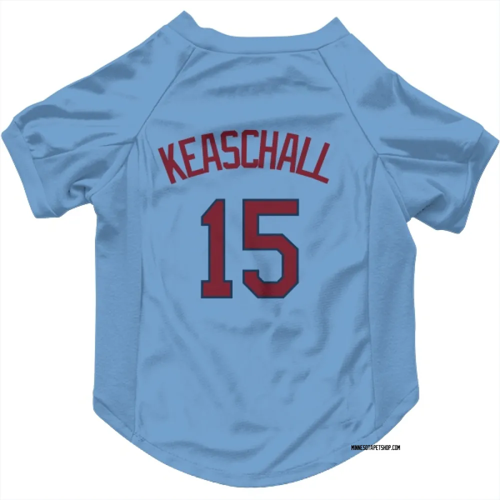 Minnesota Twins Luke Keaschall Light Blue Pet Jersey for Dog & Cat