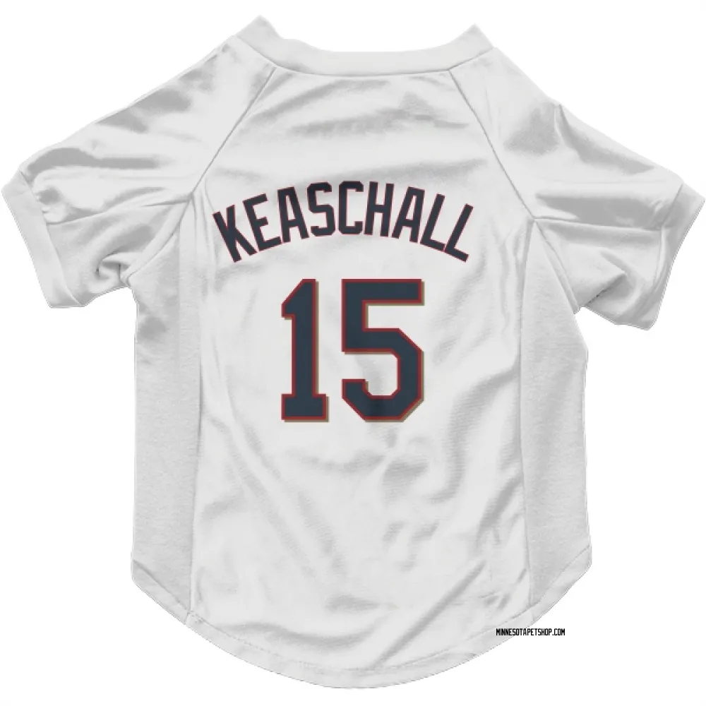 Minnesota Twins Luke Keaschall White Pet Jersey for Dog & Cat