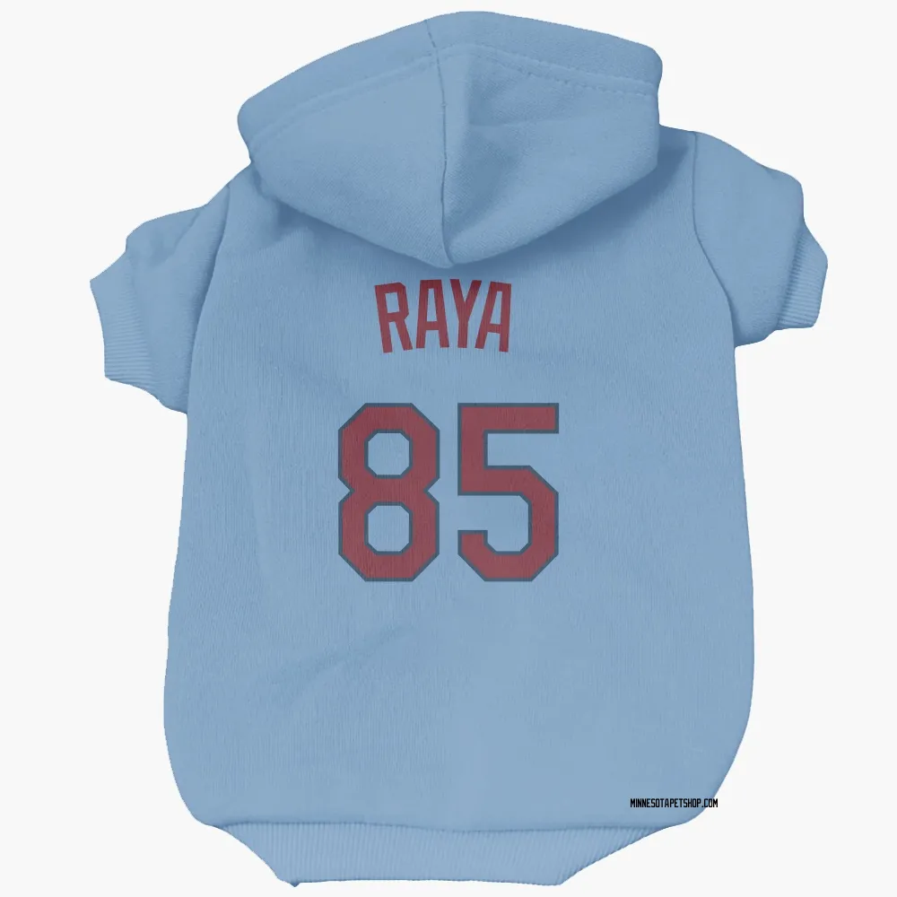 Minnesota Twins Marco Raya Light Blue Pet Hoodie for Dog & Cat