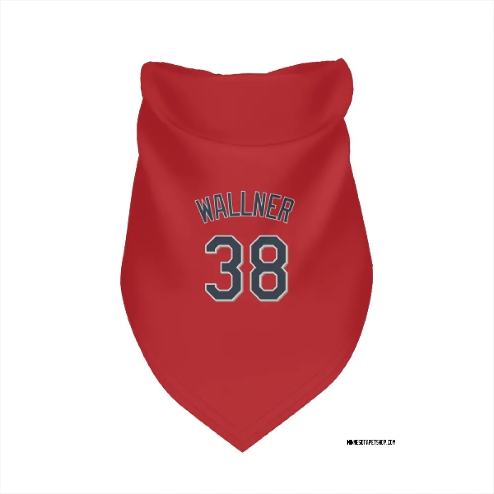 Minnesota Twins Matt Wallner Red Pet Bandana for Dog & Cat