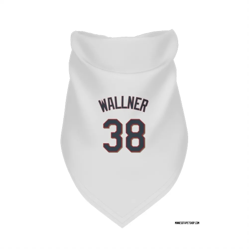 Minnesota Twins Matt Wallner White Pet Bandana for Dog & Cat