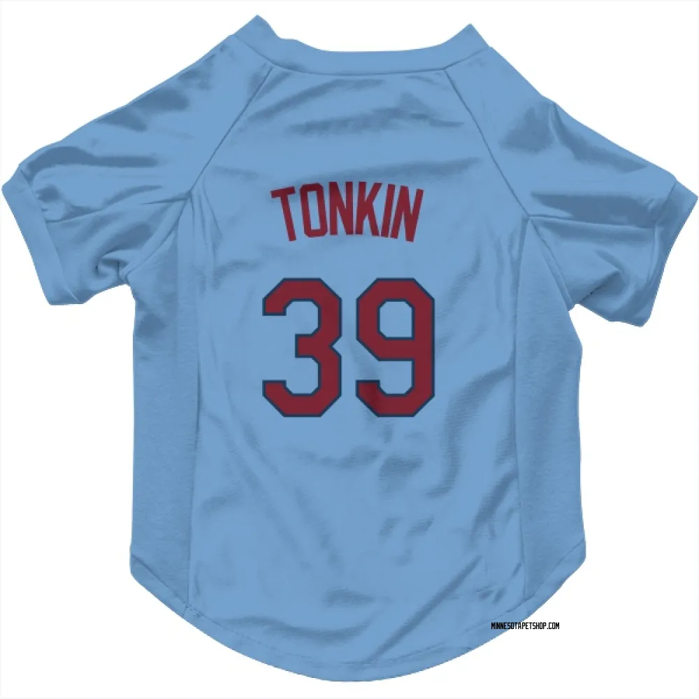 Minnesota Twins Michael Tonkin Light Blue Pet Jersey for Dog & Cat