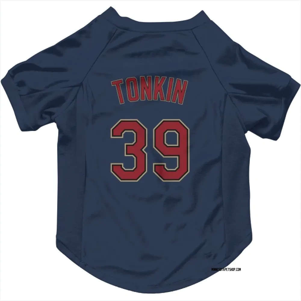 Minnesota Twins Michael Tonkin Navy Pet Jersey for Dog & Cat