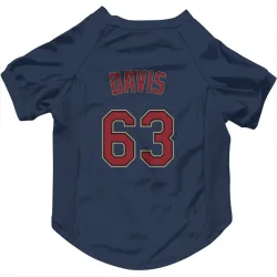 Minnesota Twins Noah Davis Navy Pet Jersey for Dog & Cat