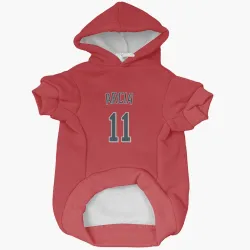 Minnesota Twins Orlando Arcia Red Pet Hoodie for Dog & Cat
