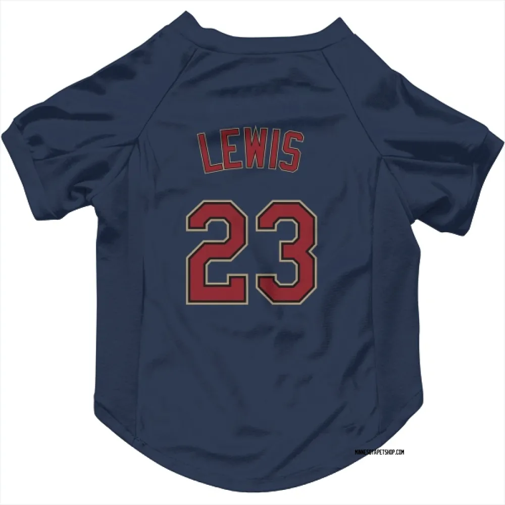 Minnesota Twins Royce Lewis Navy Pet Jersey for Dog & Cat